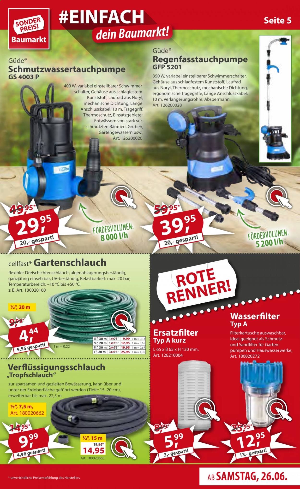 Sonderpreis-Baumarkt Prospekte  - 26.06.2021 - 2.07.2021. Seite 5
