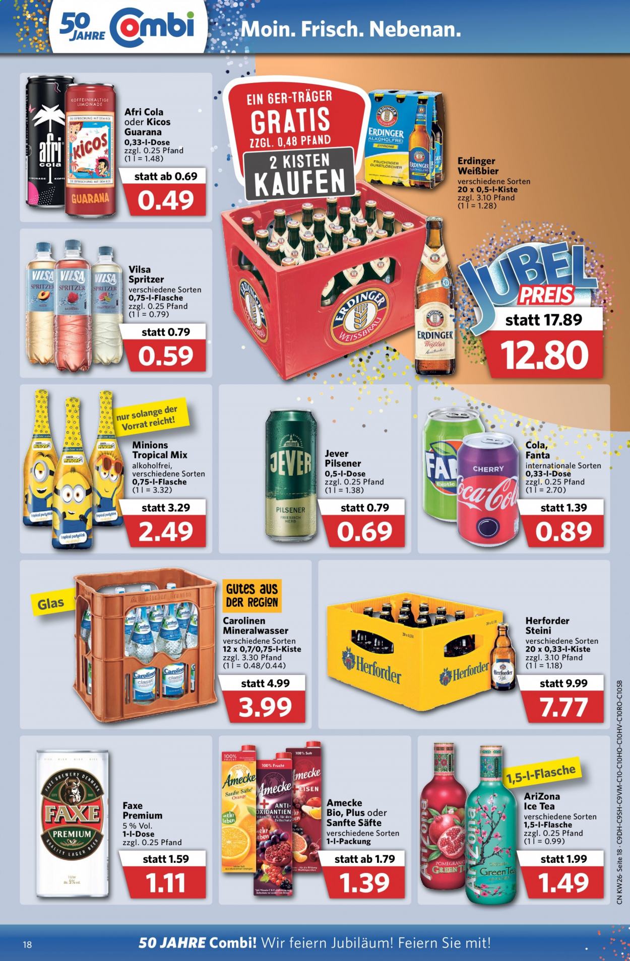 Combi Prospekte  - 28.06.2021 - 3.07.2021. Seite 18