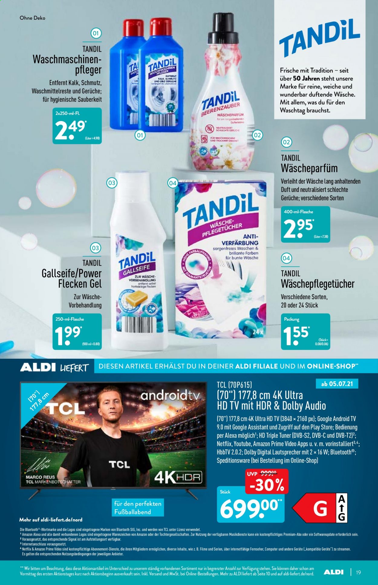 ALDI Nord Prospekte  - 5.07.2021 - 10.07.2021. Seite 19