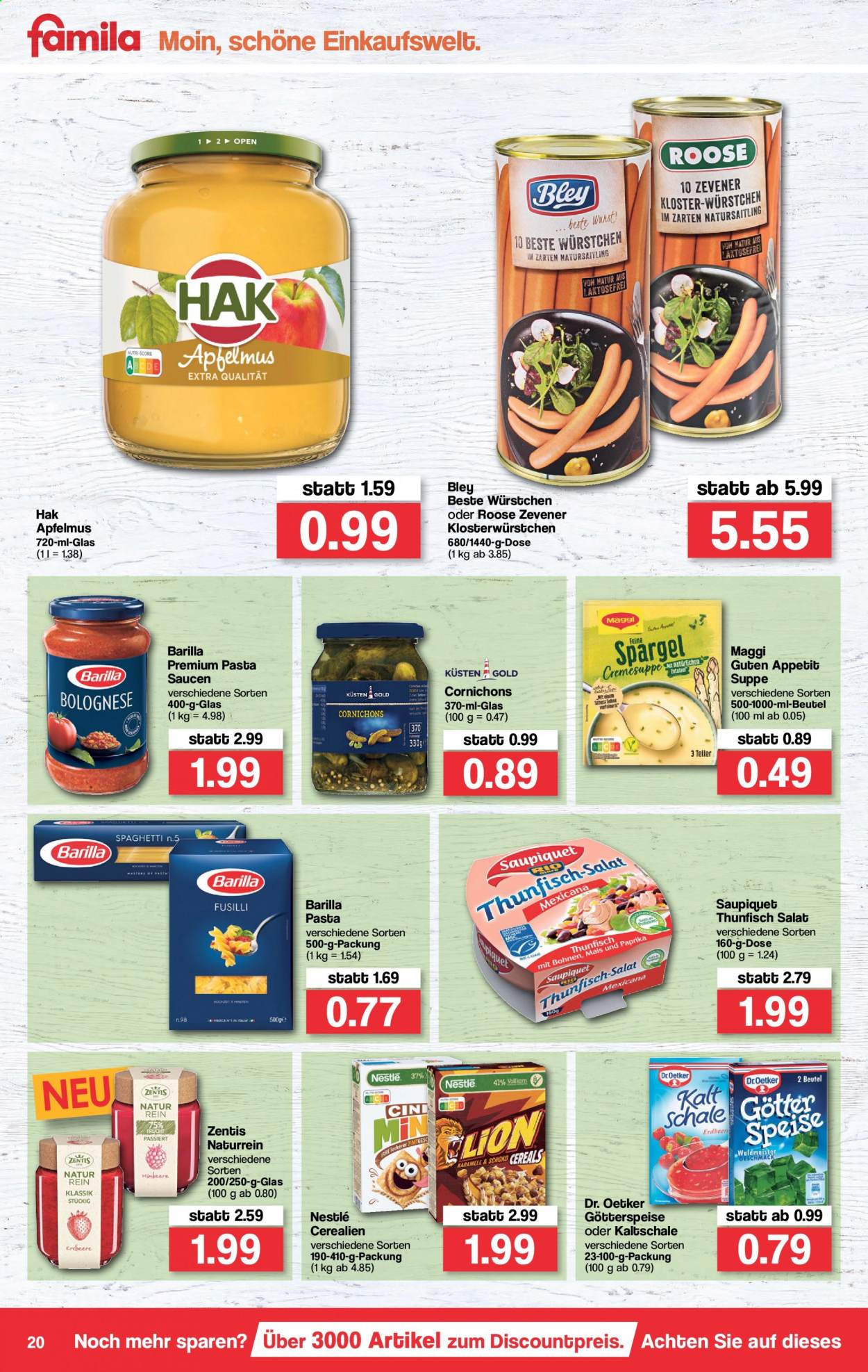 famila Prospekte  - 28.06.2021 - 3.07.2021. Seite 20