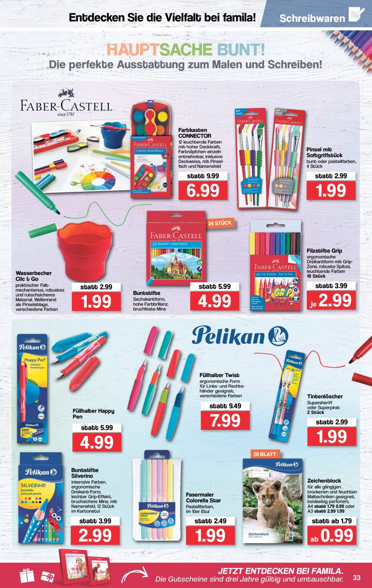 famila Prospekte  - 28.06.2021 - 3.07.2021. Seite 33