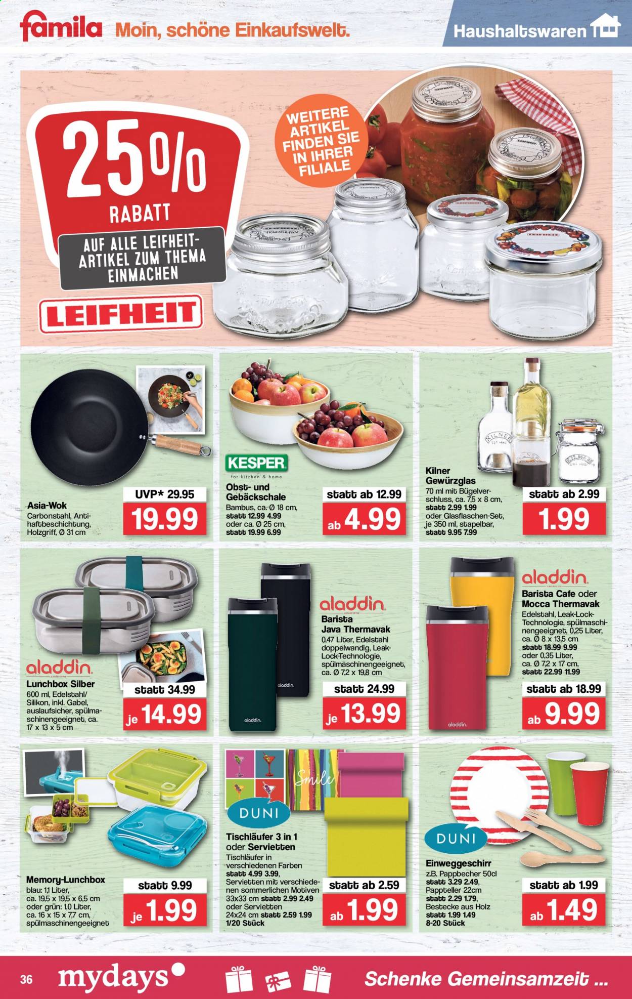 famila Prospekte  - 28.06.2021 - 3.07.2021. Seite 36