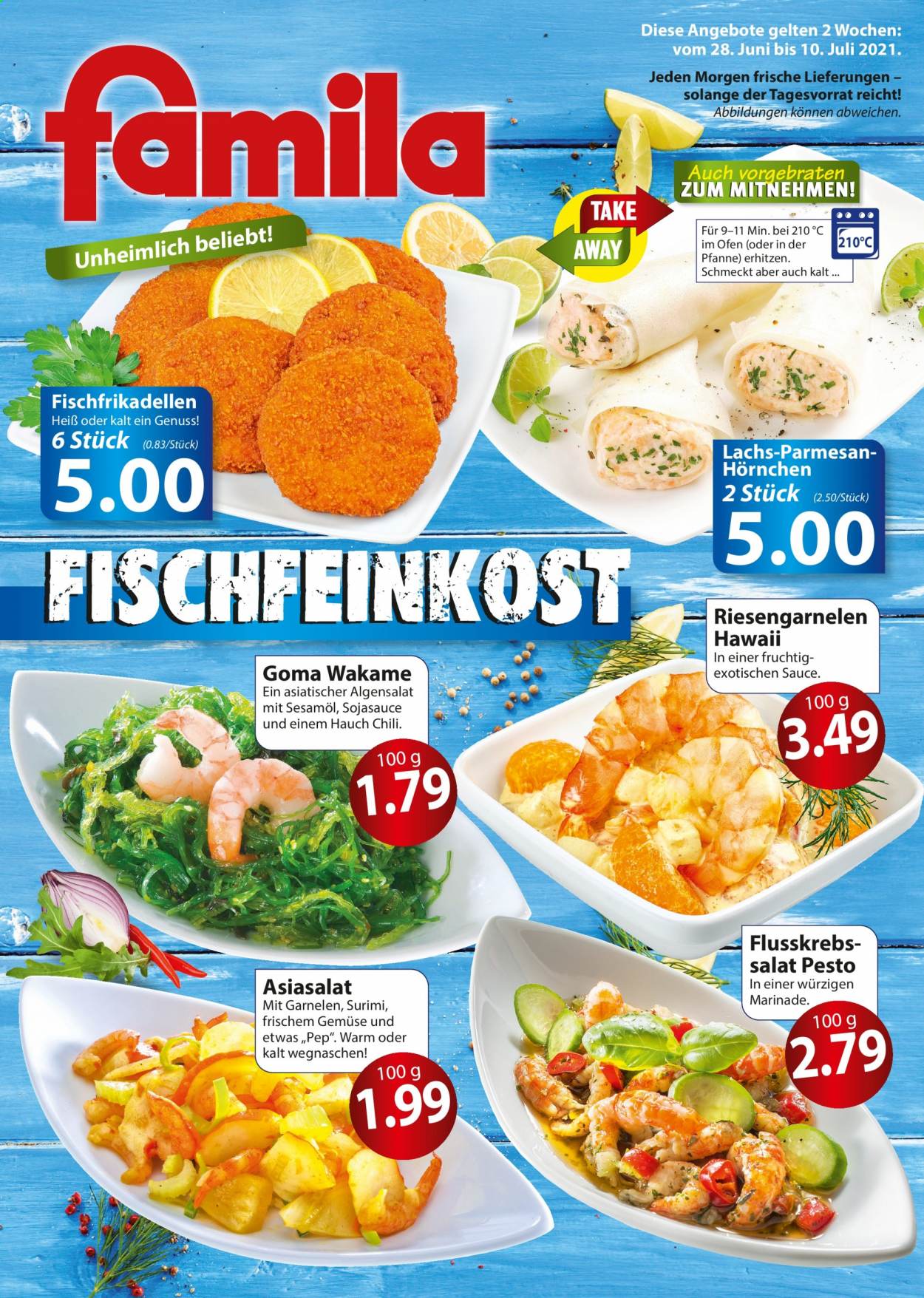 famila Prospekte  - 28.06.2021 - 10.07.2021. Seite 2