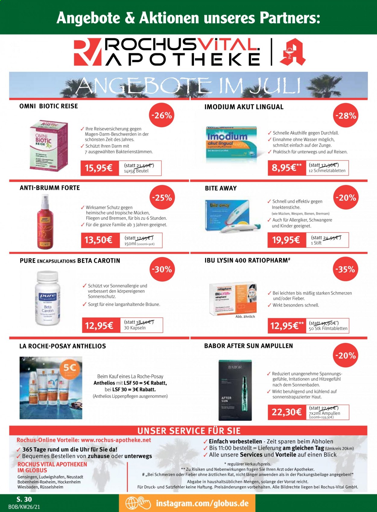 Globus Prospekte  - 28.06.2021 - 3.07.2021. Seite 30