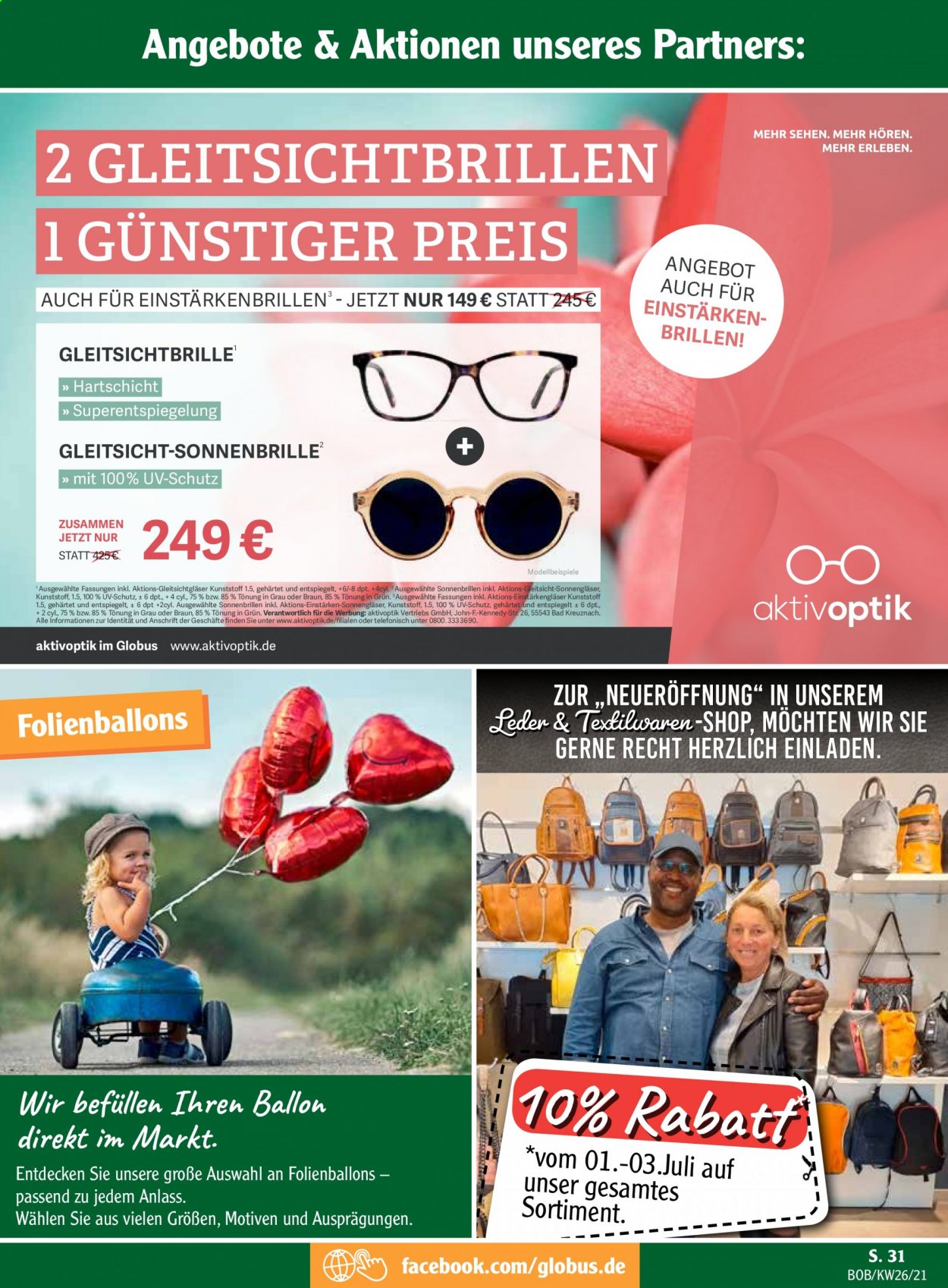 Globus Prospekte  - 28.06.2021 - 3.07.2021. Seite 31