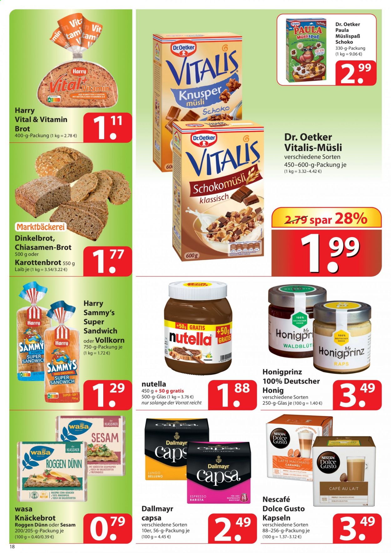 famila Prospekte  - 28.06.2021 - 3.07.2021. Seite 18