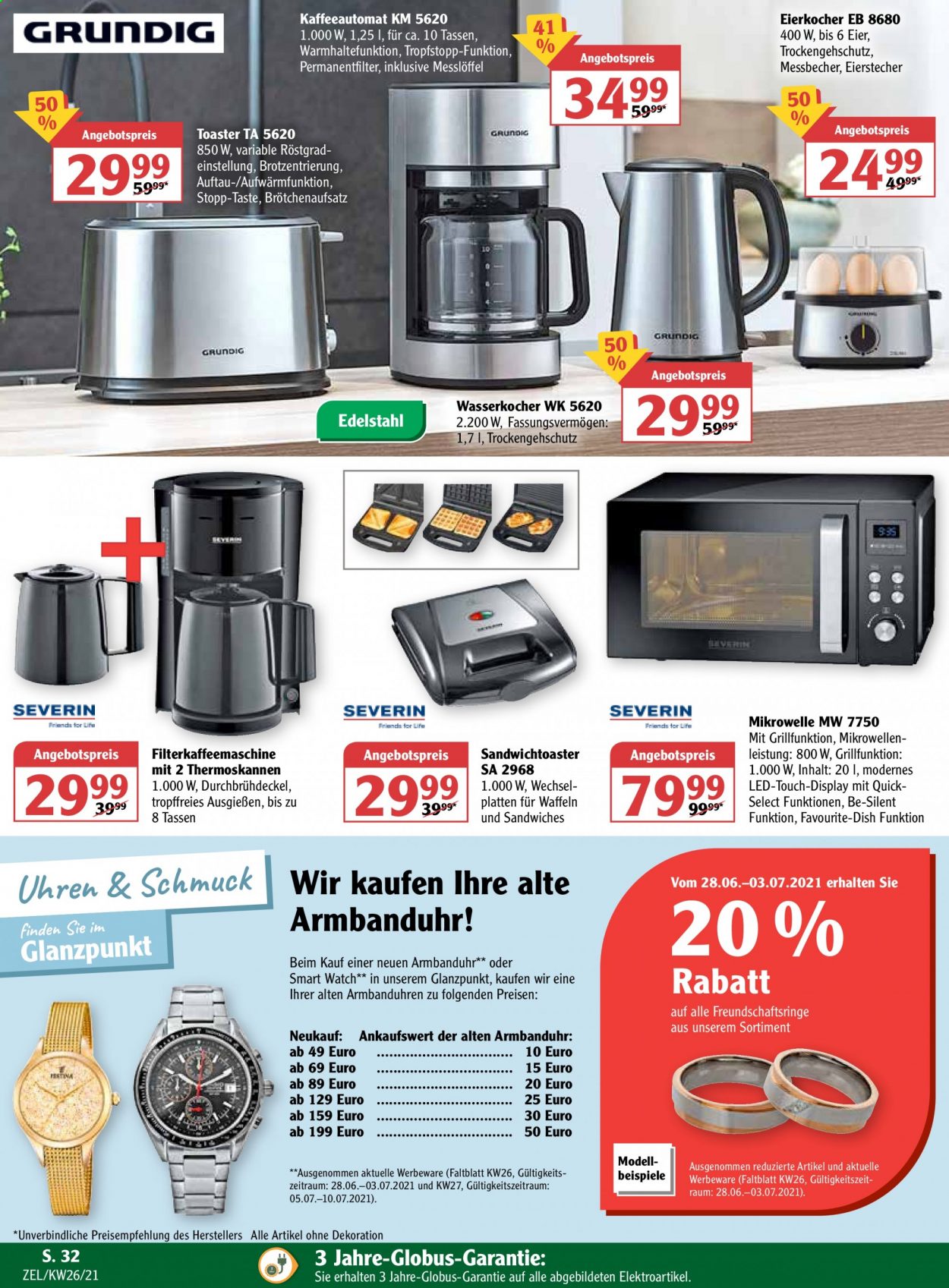 Globus Prospekte  - 28.06.2021 - 3.07.2021. Seite 34