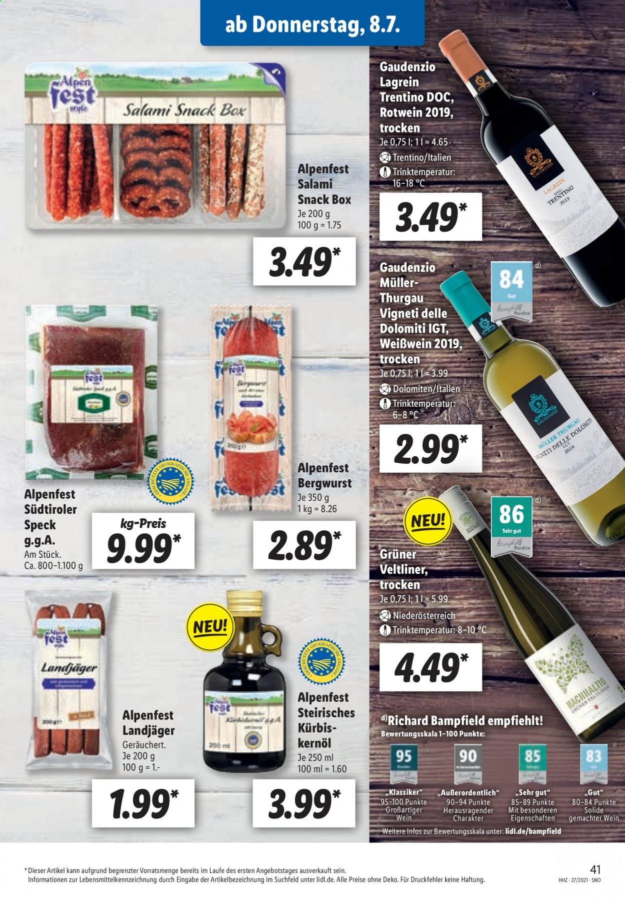 Lidl Prospekte  - 5.07.2021 - 10.07.2021. Seite 41