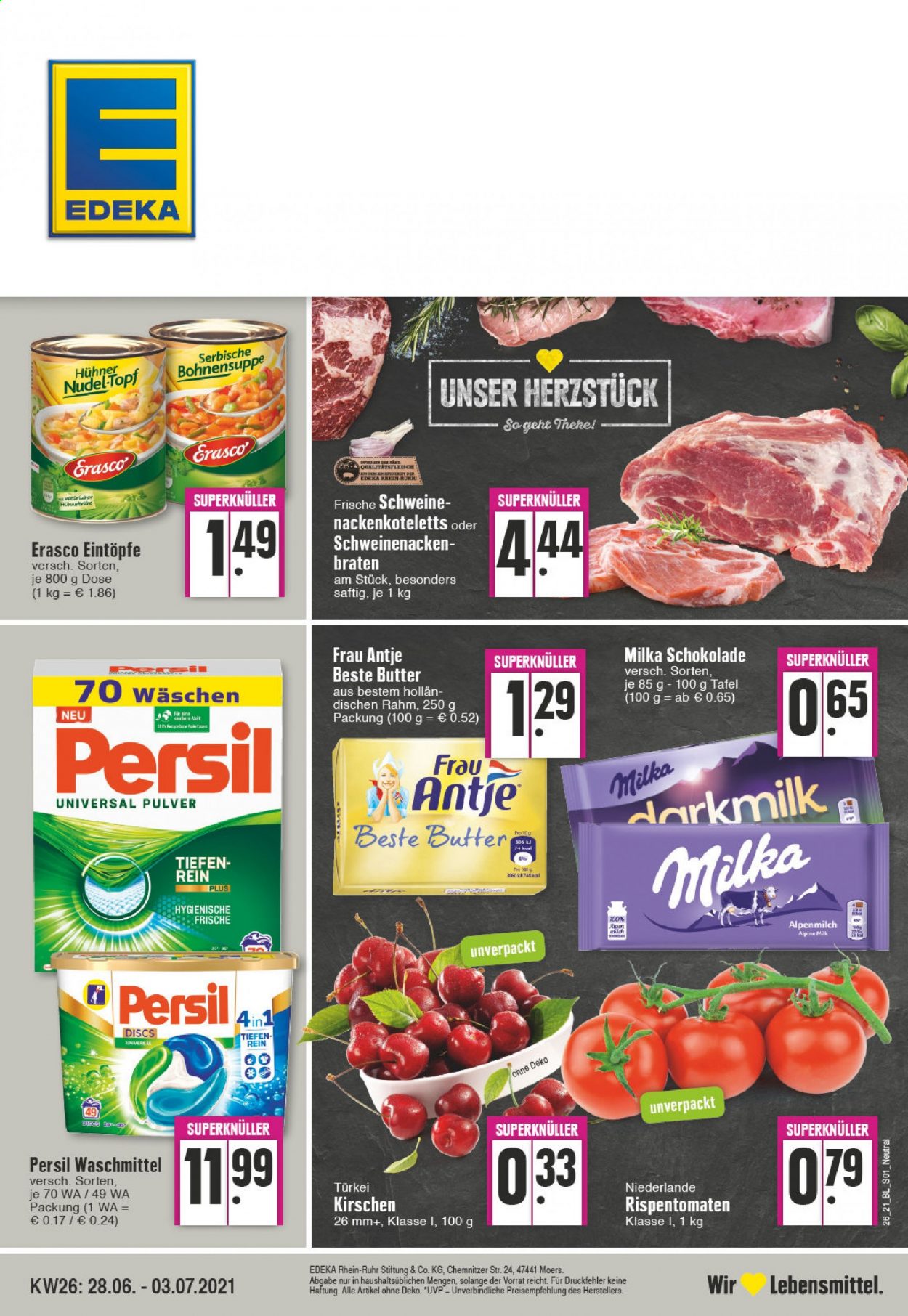 Edeka Prospekte  - 28.06.2021 - 3.07.2021. Seite 1