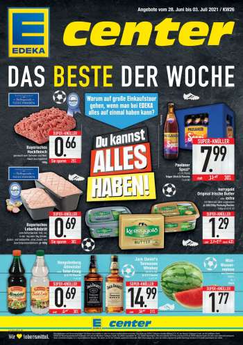 Prospekte Edeka - 28.6.2021 - 3.7.2021.