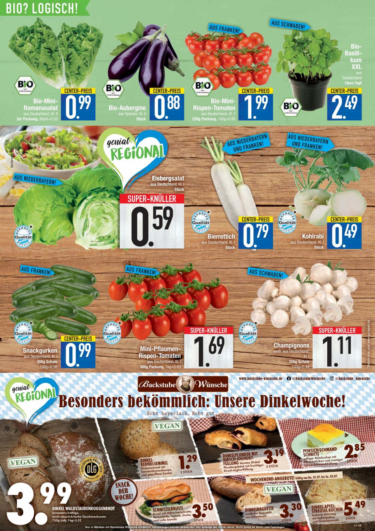 Edeka Prospekte  - 28.06.2021 - 3.07.2021. Seite 3