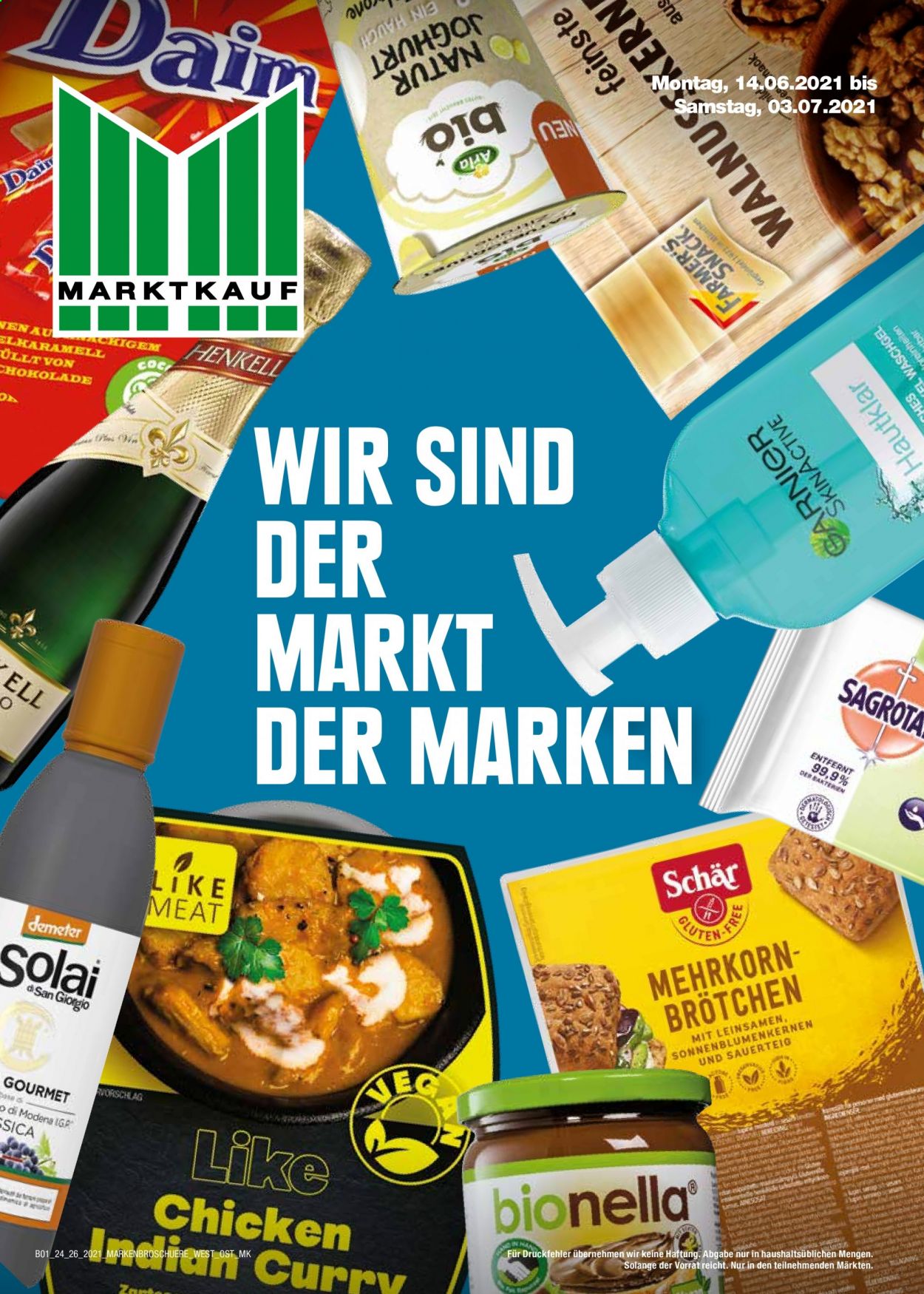 Marktkauf Prospekte  - 28.06.2021 - 3.07.2021. Seite 45