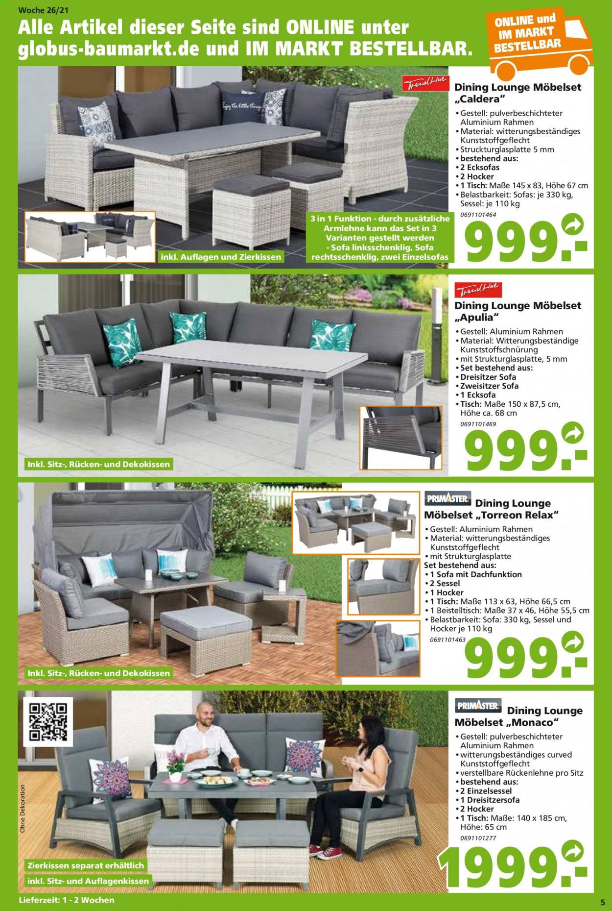 Globus Baumarkt Prospekte  - 28.06.2021 - 3.07.2021. Seite 5
