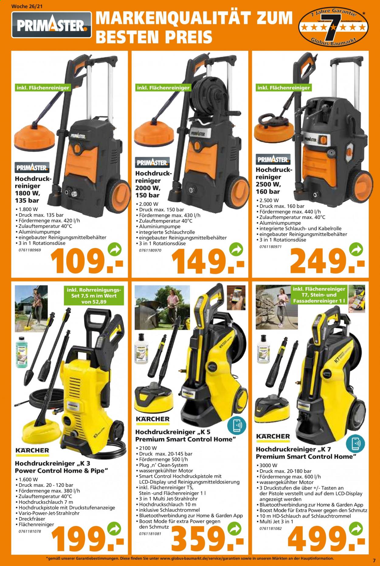 Globus Baumarkt Prospekte  - 28.06.2021 - 3.07.2021. Seite 7
