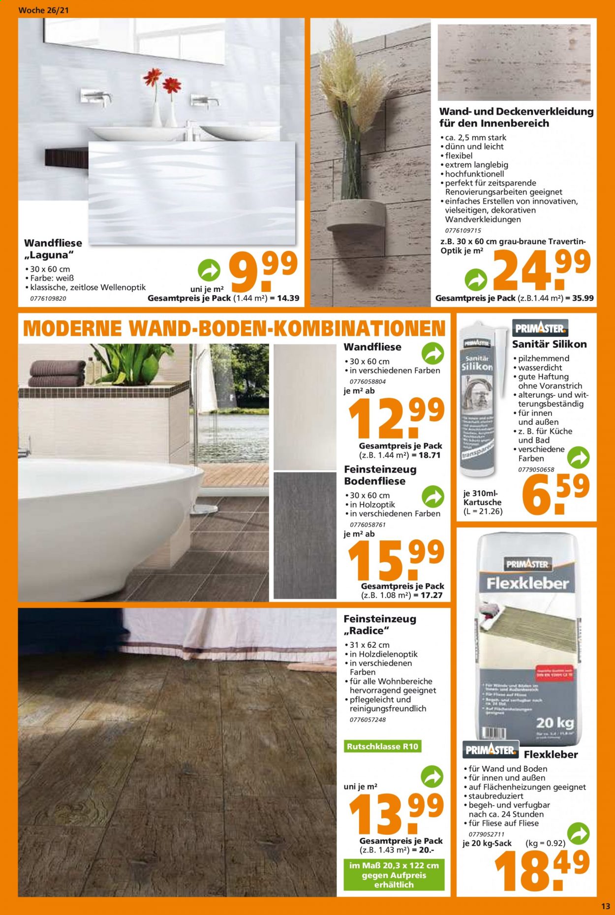 Globus Baumarkt Prospekte  - 28.06.2021 - 3.07.2021. Seite 13