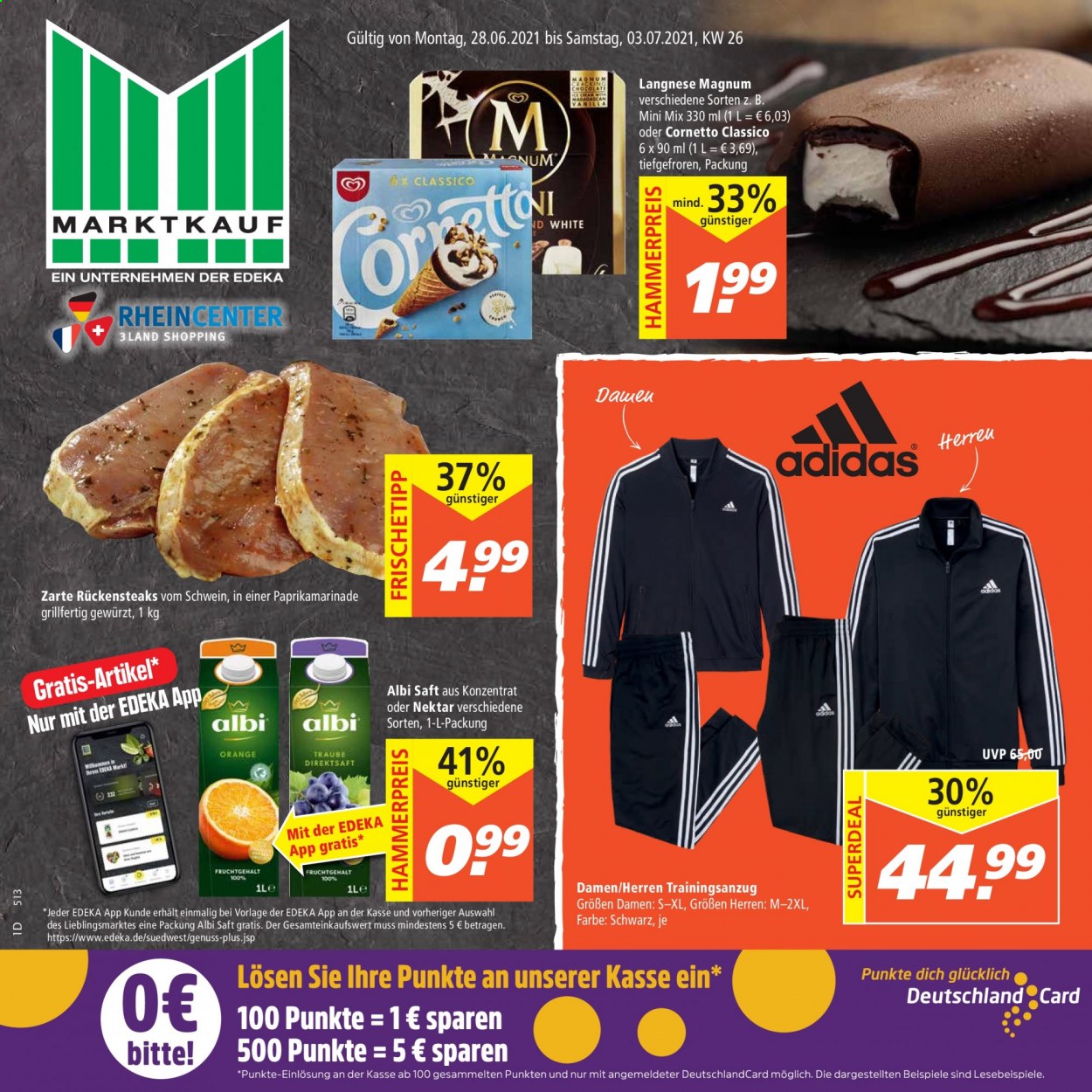 Marktkauf Prospekte  - 28.06.2021 - 3.07.2021. Seite 1