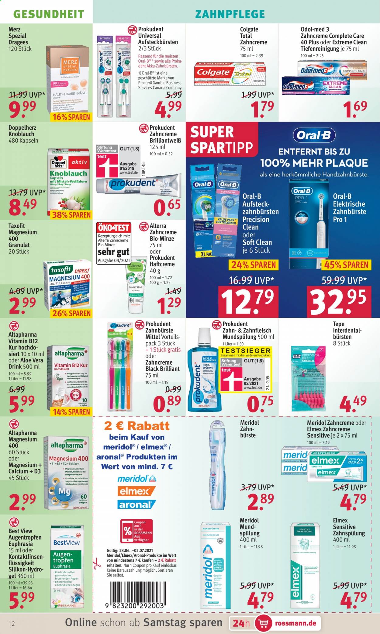 Rossmann Prospekte  - 28.06.2021 - 2.07.2021. Seite 12