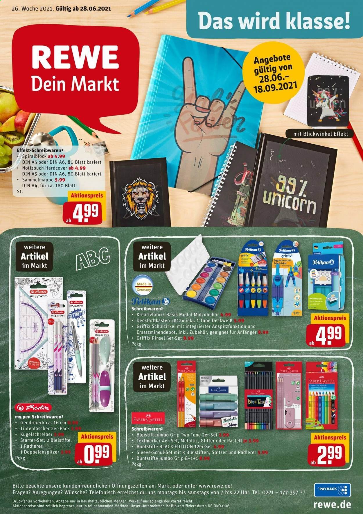 REWE Prospekte  - 28.06.2021 - 3.07.2021. Seite 28