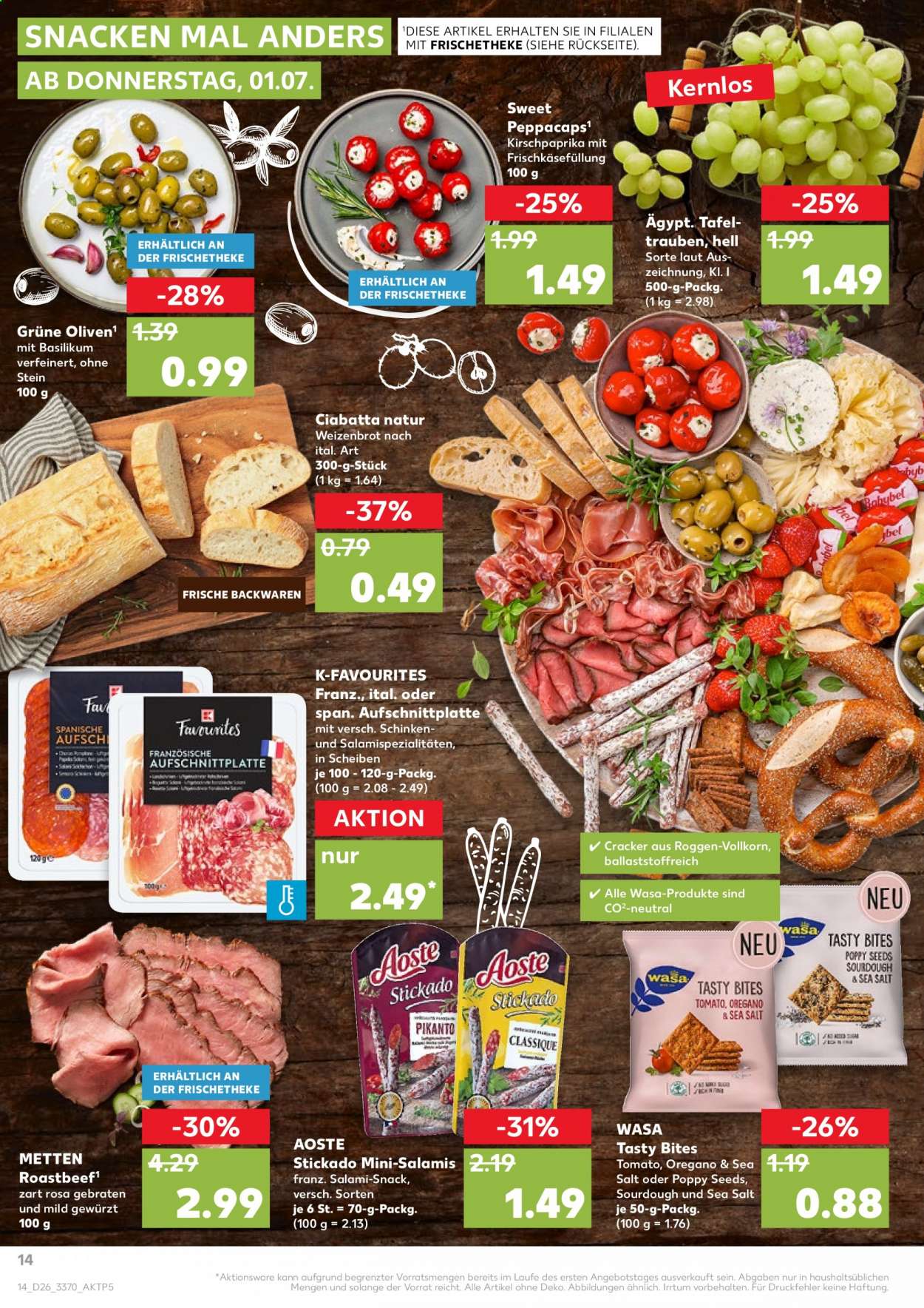 Kaufland Prospekte  - 1.07.2021 - 7.07.2021. Seite 14