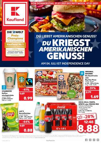 Prospekte Kaufland - 1.7.2021 - 7.7.2021.