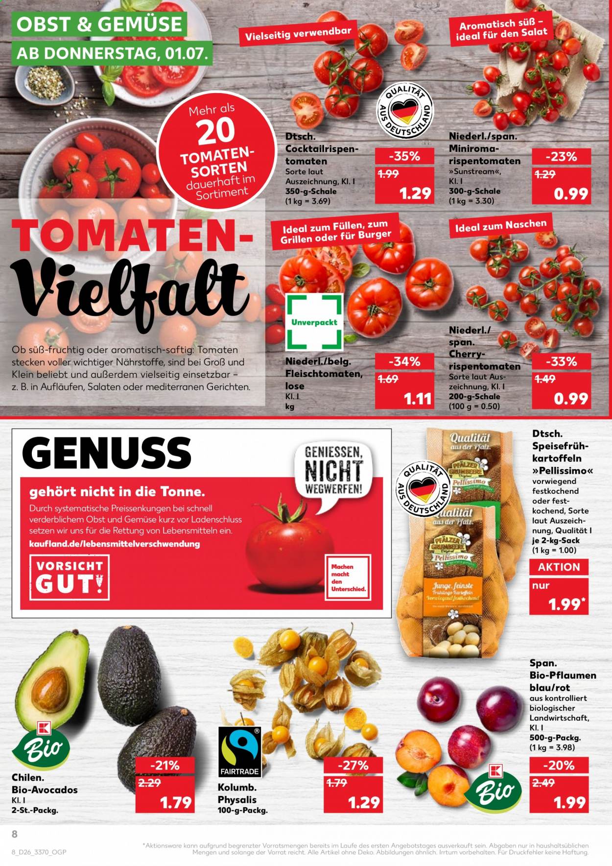 Kaufland Prospekte  - 1.07.2021 - 7.07.2021. Seite 8