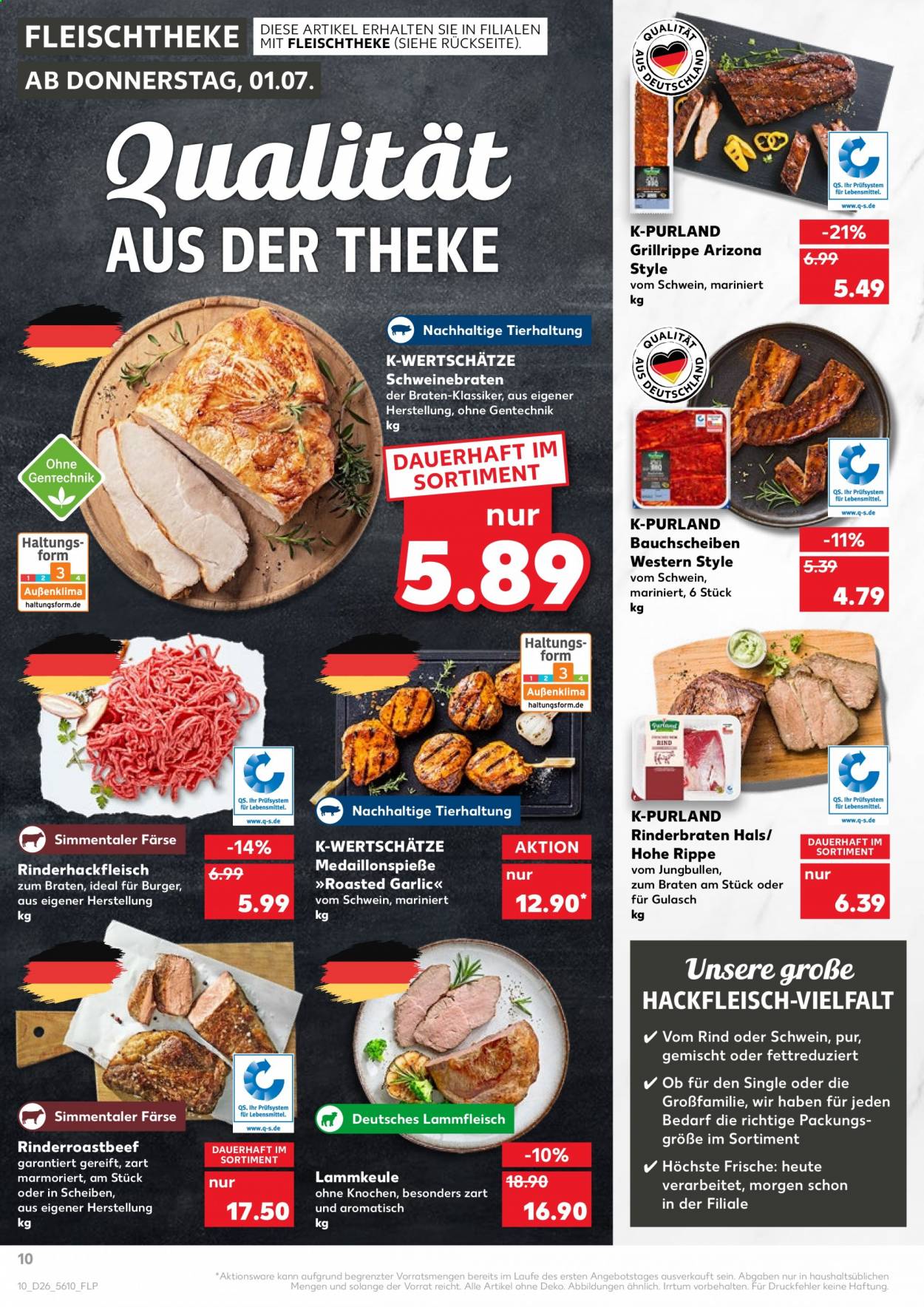 Kaufland Prospekte  - 1.07.2021 - 7.07.2021. Seite 10