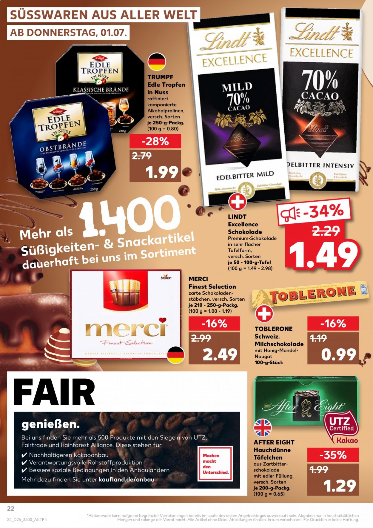 Kaufland Prospekte  - 1.07.2021 - 7.07.2021. Seite 22