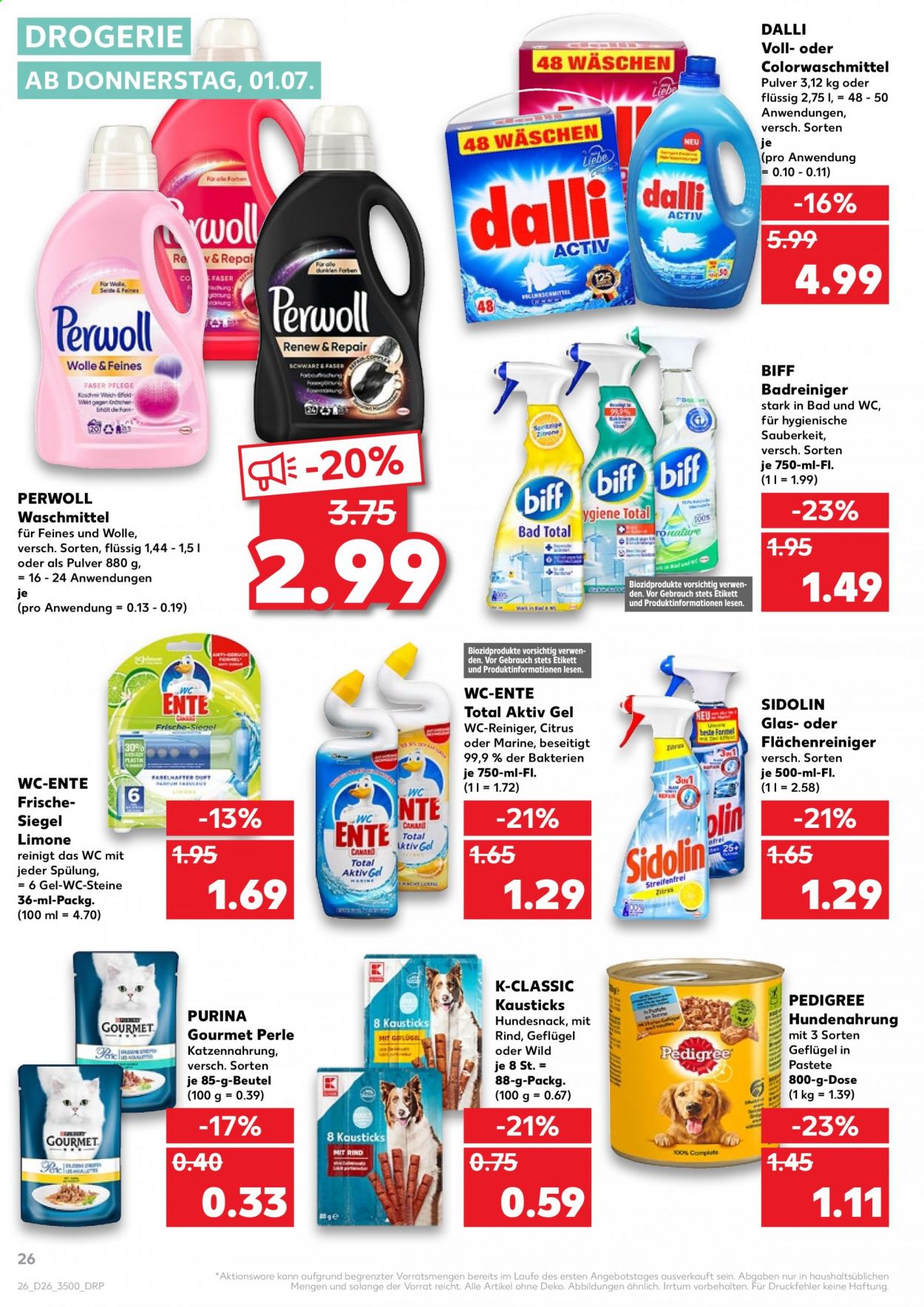 Kaufland Prospekte  - 1.07.2021 - 7.07.2021. Seite 26