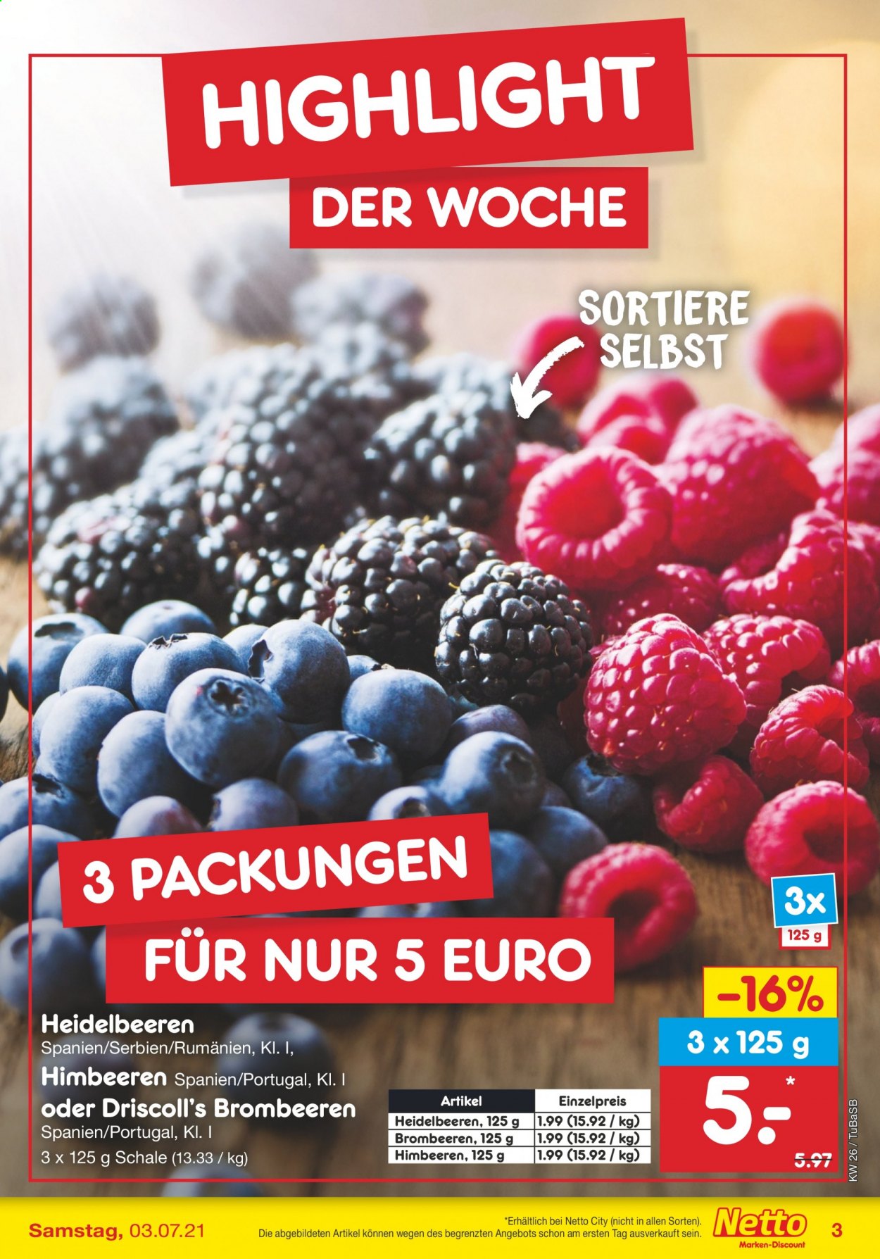 Netto Marken-Discount Prospekte  - 28.06.2021 - 3.07.2021. Seite 5