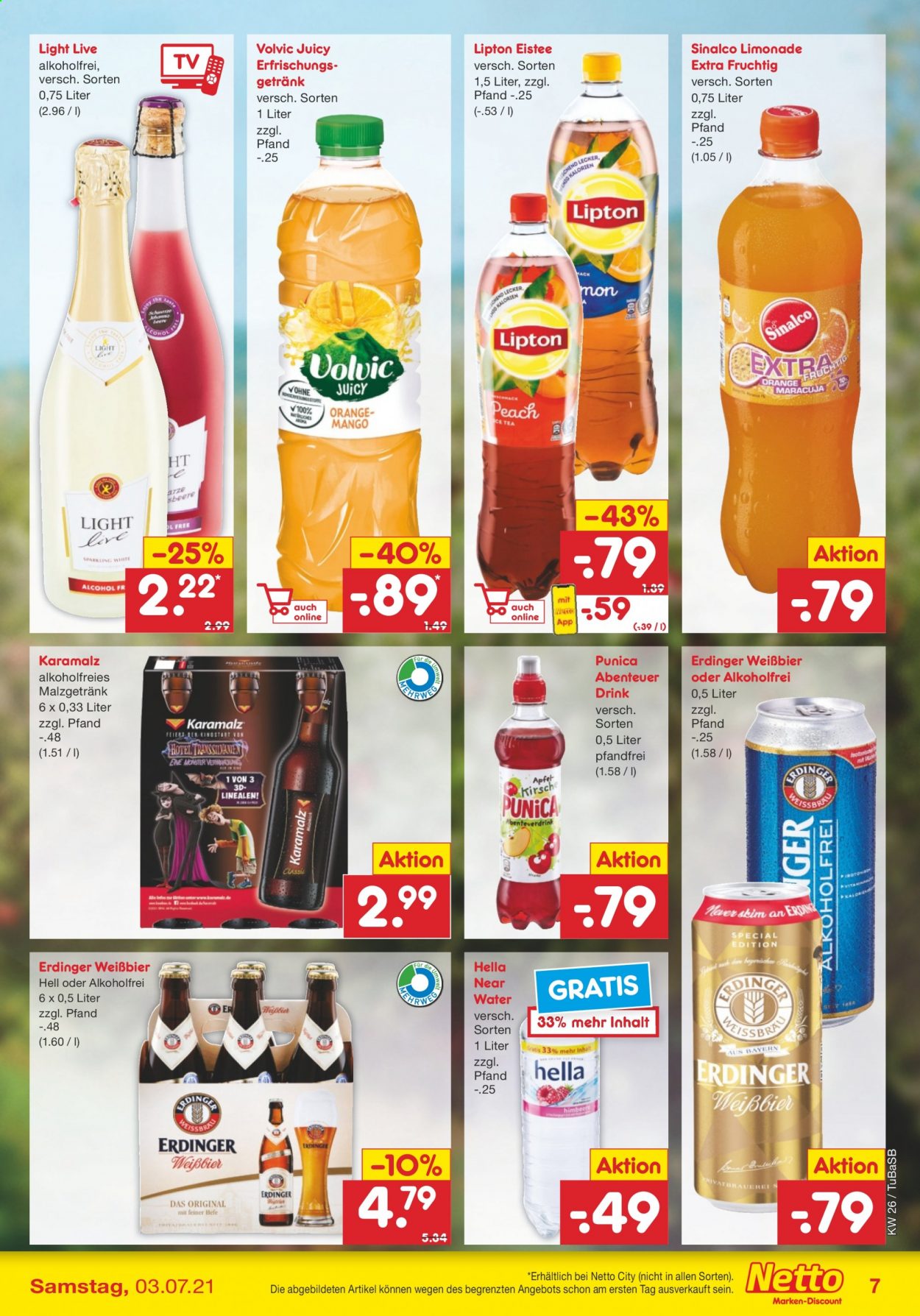 Netto Marken-Discount Prospekte  - 28.06.2021 - 3.07.2021. Seite 9