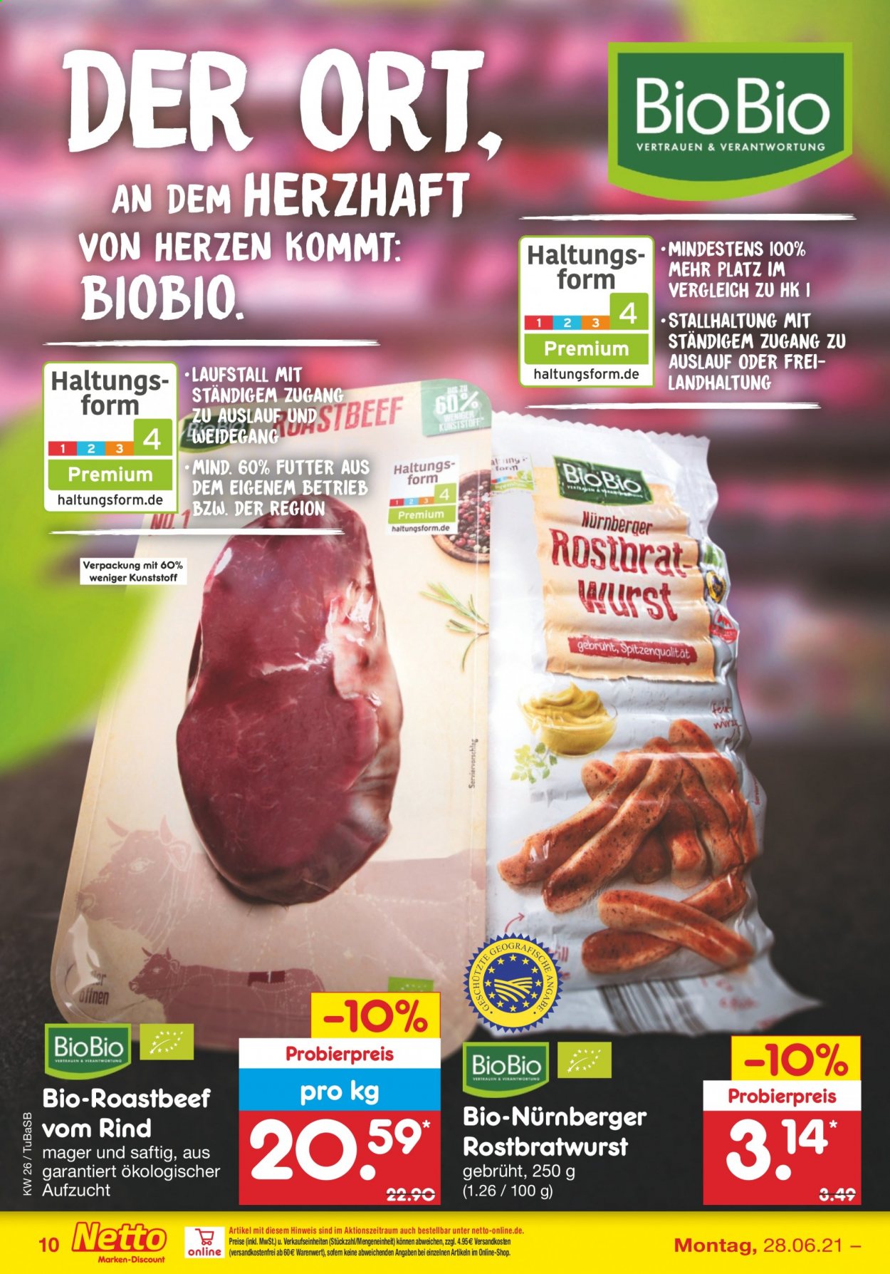 Netto Marken-Discount Prospekte  - 28.06.2021 - 3.07.2021. Seite 12