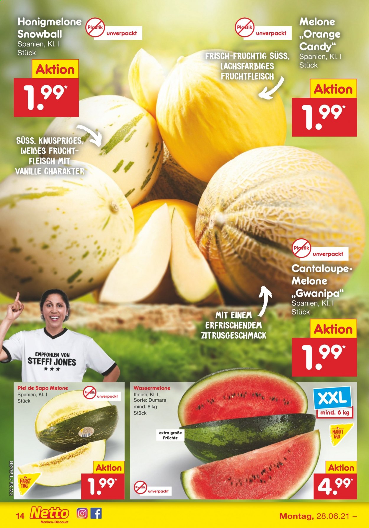 Netto Marken-Discount Prospekte  - 28.06.2021 - 3.07.2021. Seite 16
