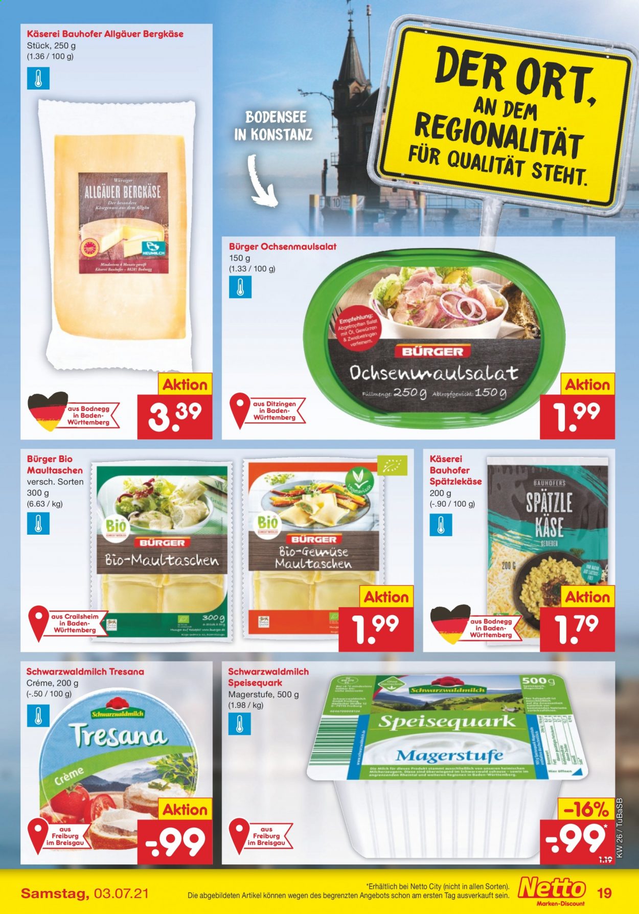 Netto Marken-Discount Prospekte  - 28.06.2021 - 3.07.2021. Seite 21