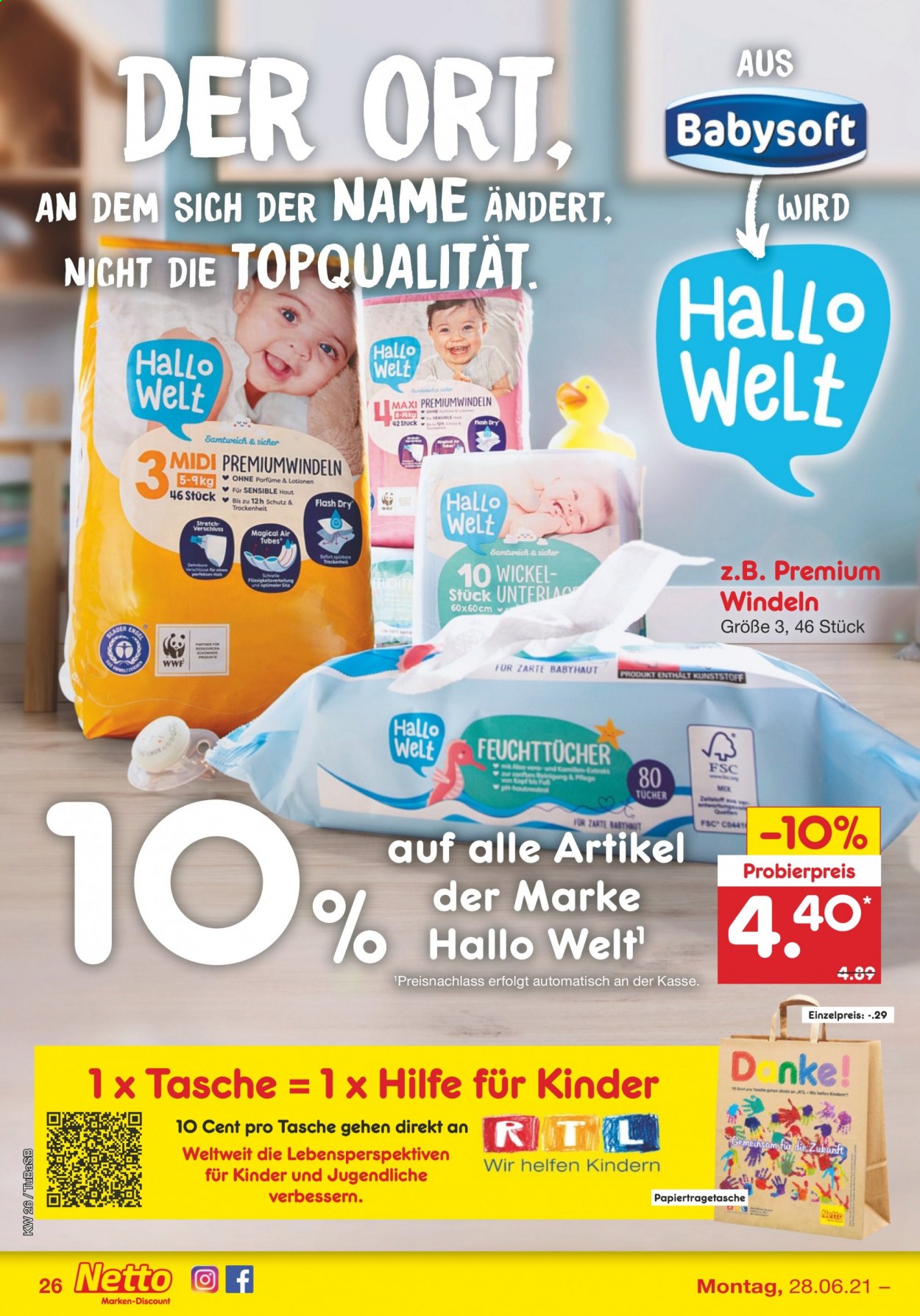 Netto Marken-Discount Prospekte  - 28.06.2021 - 3.07.2021. Seite 28