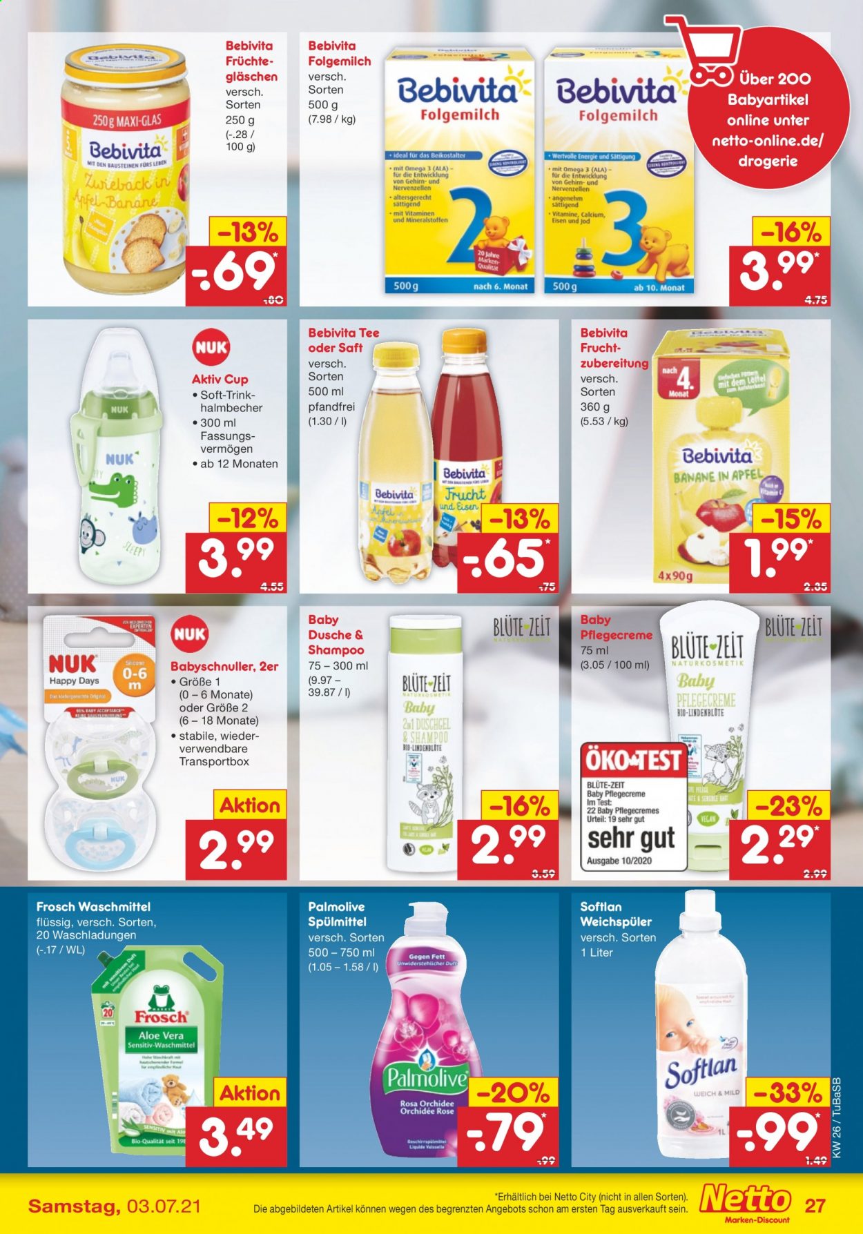 Netto Marken-Discount Prospekte  - 28.06.2021 - 3.07.2021. Seite 29