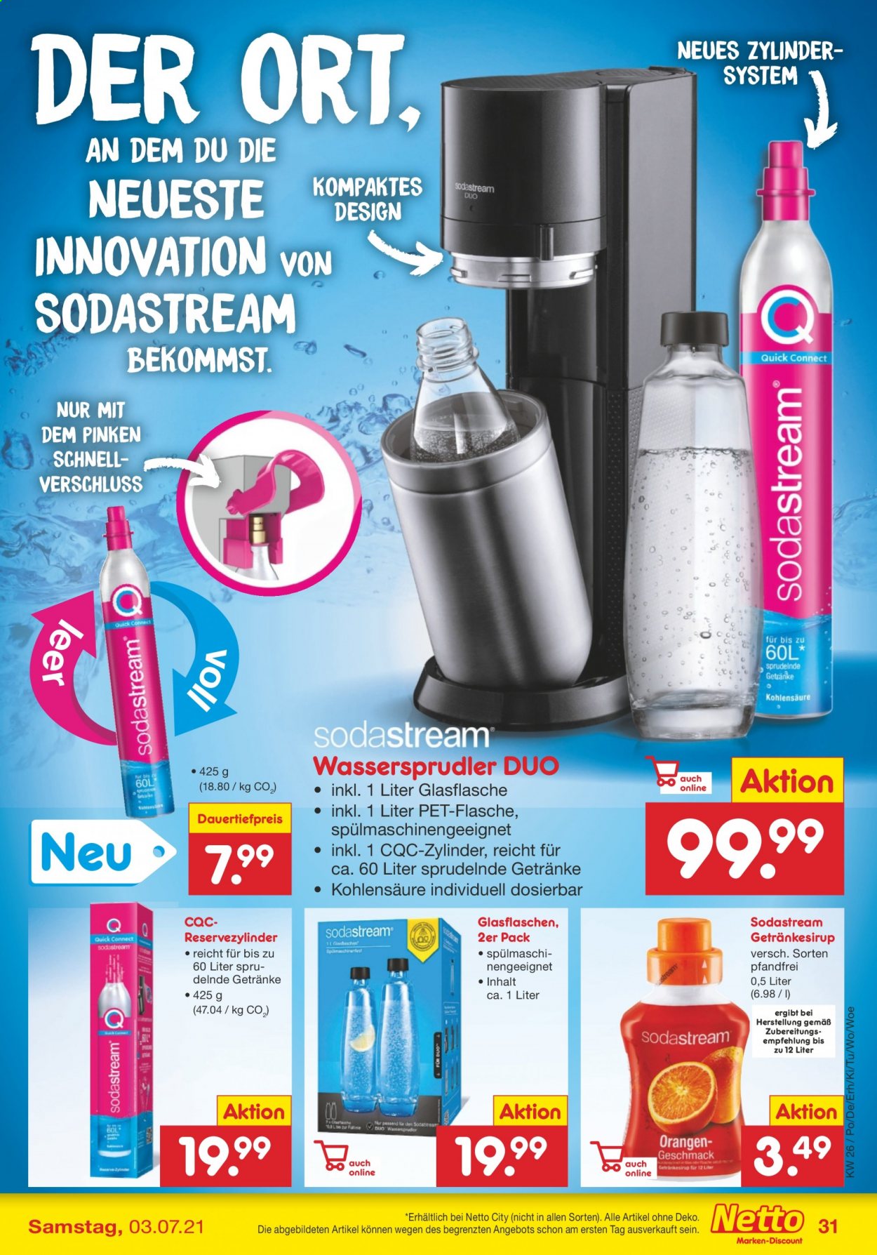 Netto Marken-Discount Prospekte  - 28.06.2021 - 3.07.2021. Seite 33