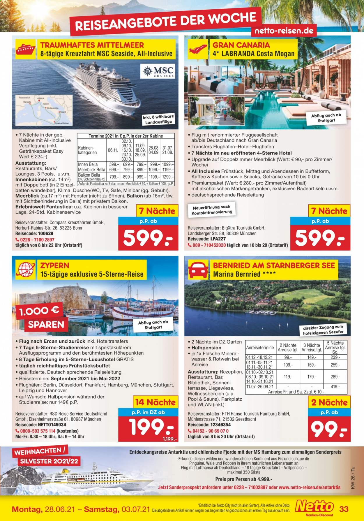 Netto Marken-Discount Prospekte  - 28.06.2021 - 3.07.2021. Seite 35