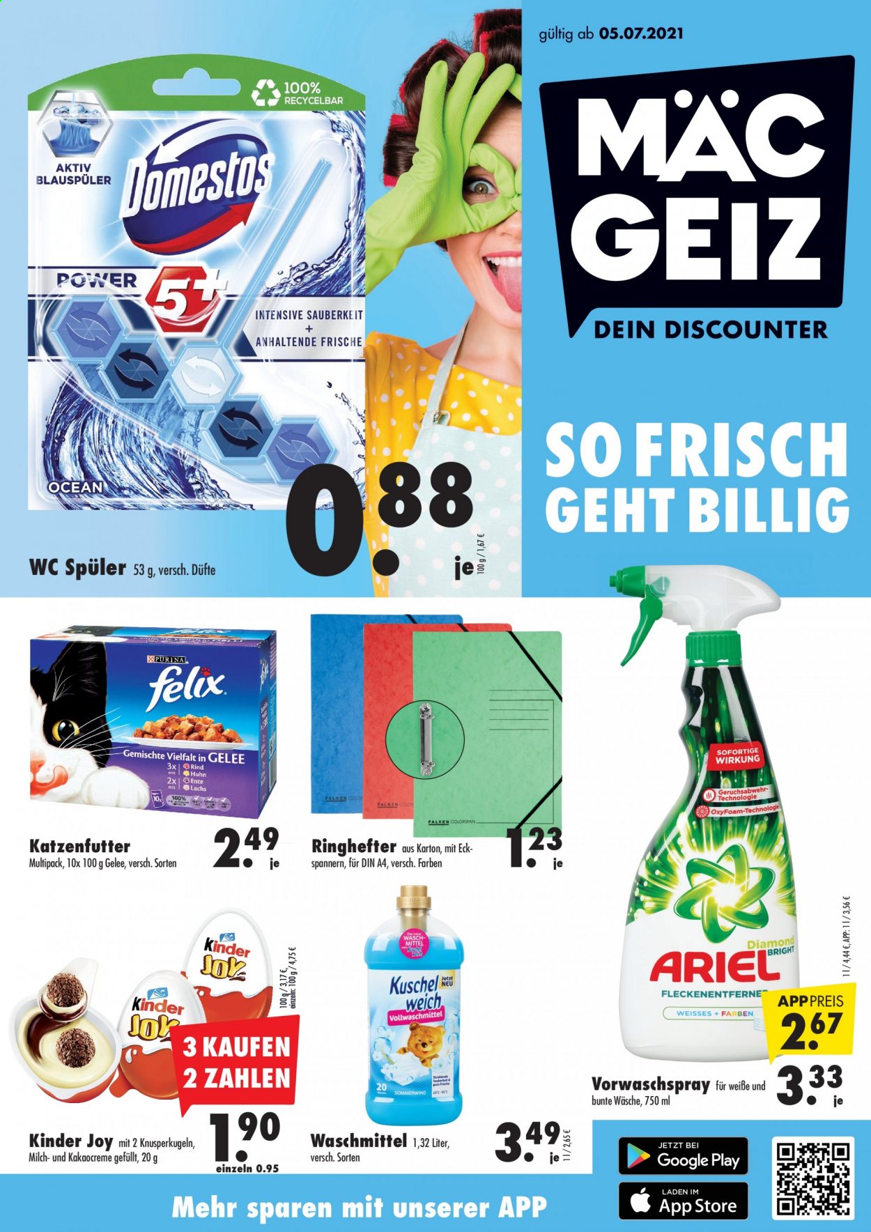 Mäc-Geiz Prospekte  - 5.07.2021 - 11.07.2021. Seite 1
