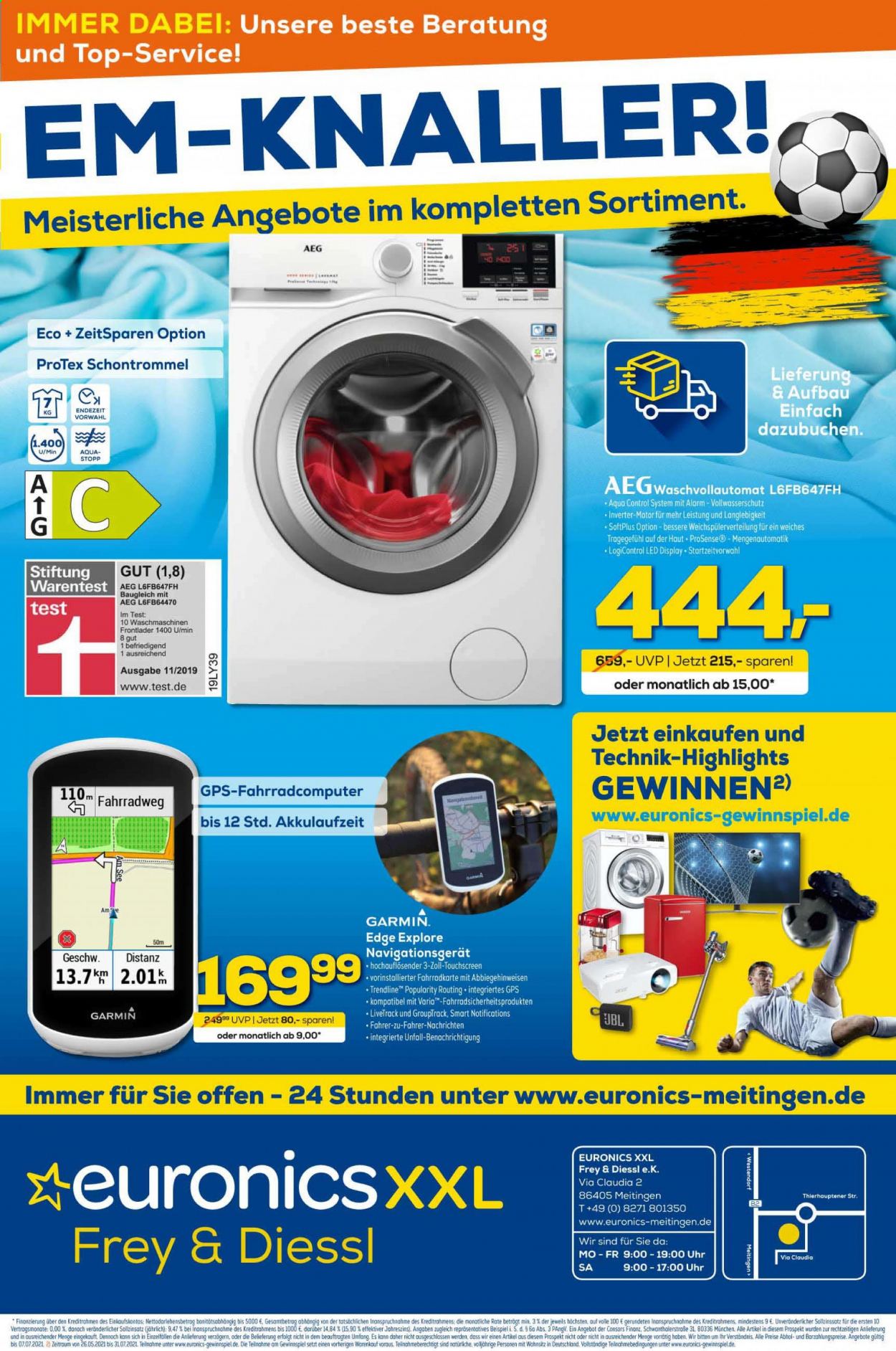 Euronics Prospekte  - 30.06.2021 - 7.07.2021. Seite 1