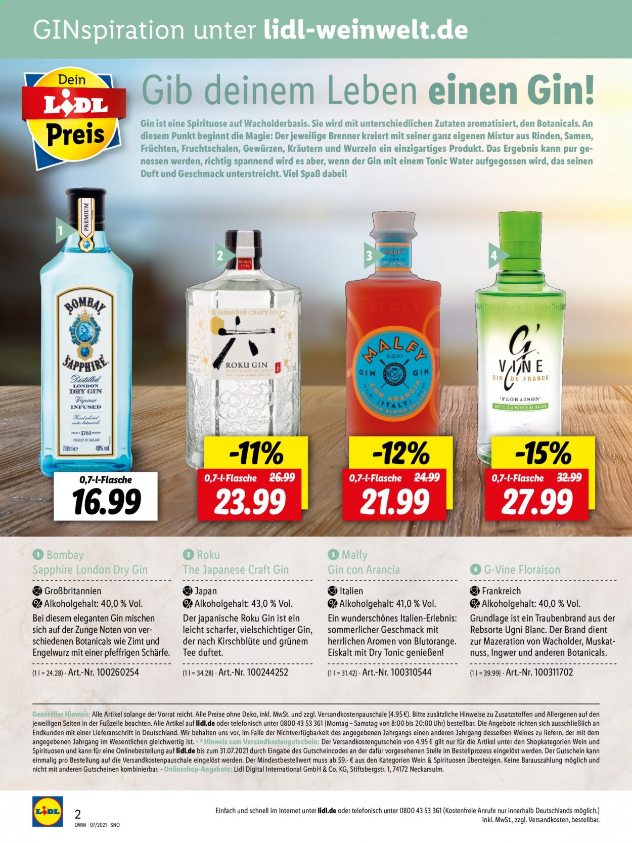 Lidl Prospekte  - 28.06.2021 - 31.07.2021. Seite 2