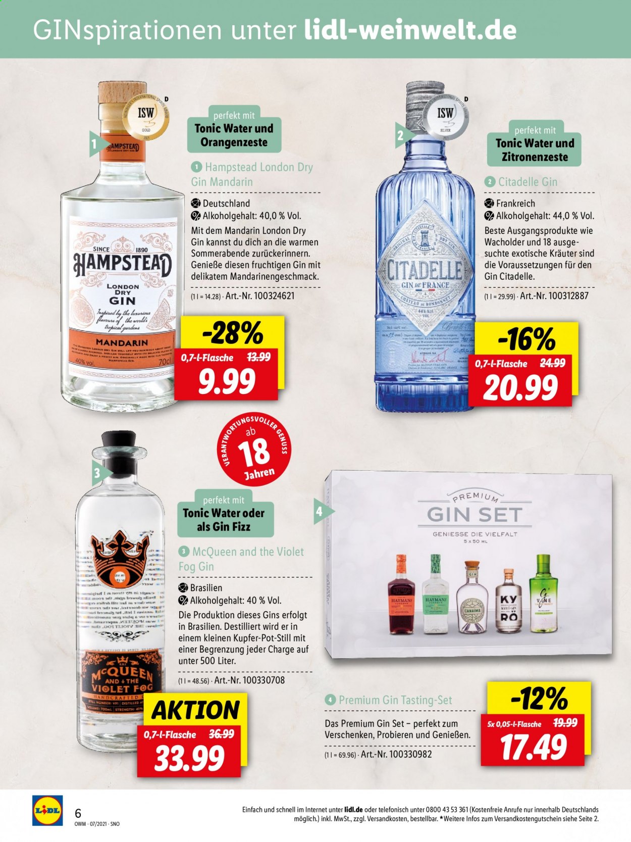 Lidl Prospekte  - 28.06.2021 - 31.07.2021. Seite 6