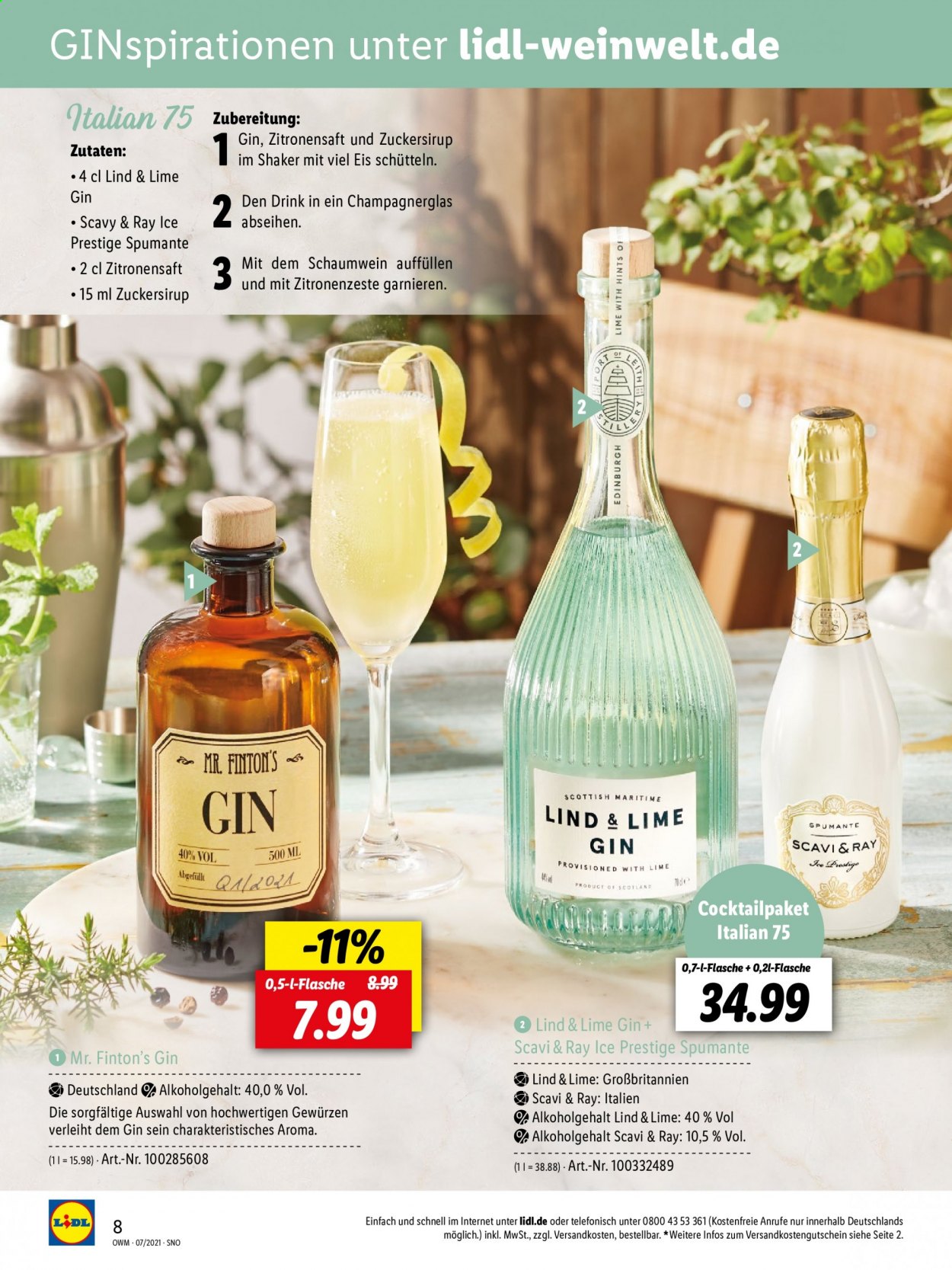 Lidl Prospekte  - 28.06.2021 - 31.07.2021. Seite 8