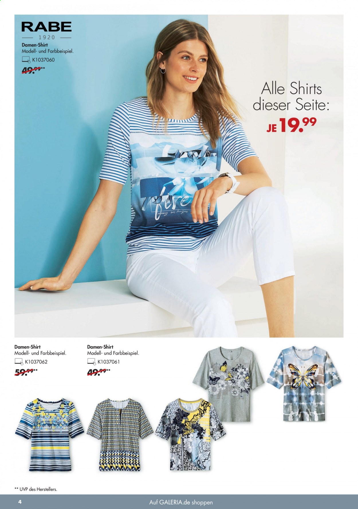 GALERIA Karstadt Kaufhof Prospekte  - 30.06.2021 - 6.07.2021. Seite 4