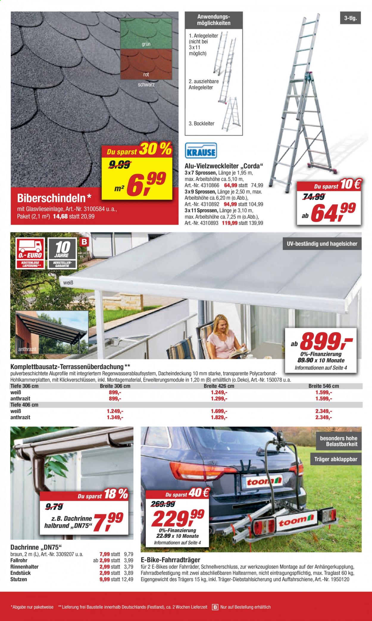 toom Baumarkt Prospekte  - 3.07.2021 - 9.07.2021. Seite 10