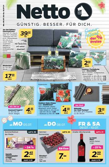 Prospekte Netto - 5.7.2021 - 10.7.2021.