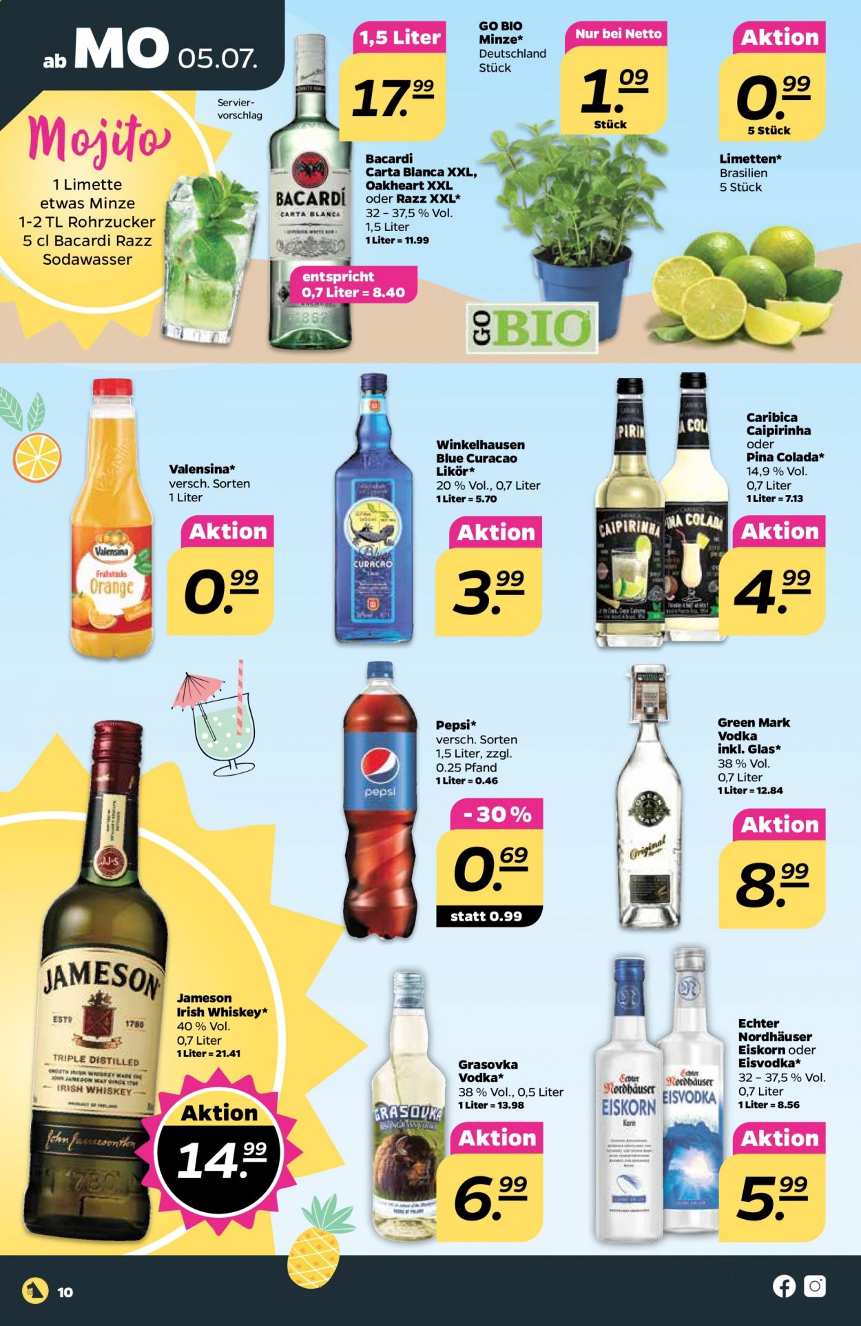 Netto Prospekte  - 5.07.2021 - 10.07.2021. Seite 10