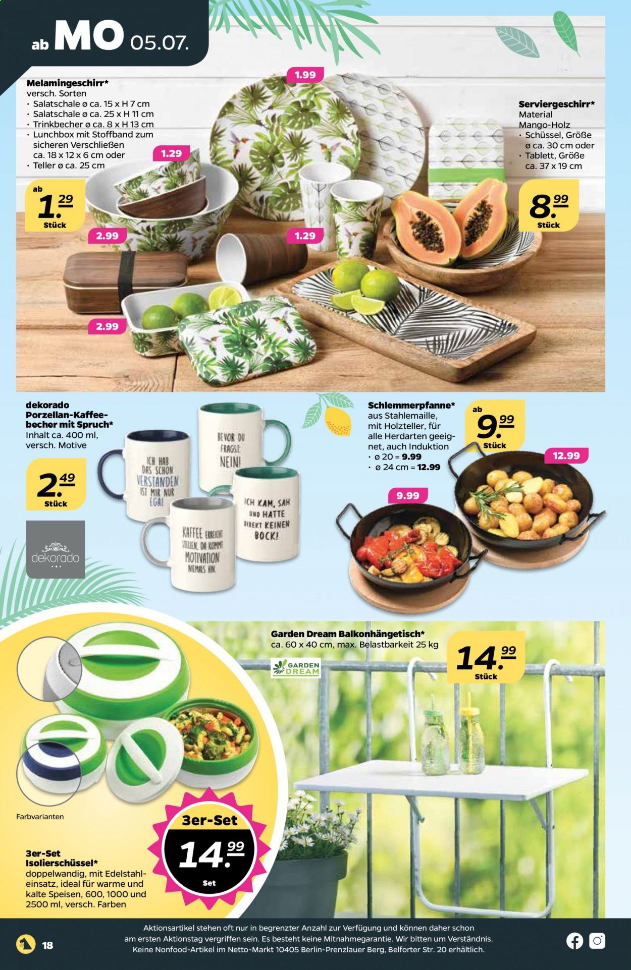 Netto Prospekte  - 5.07.2021 - 10.07.2021. Seite 18