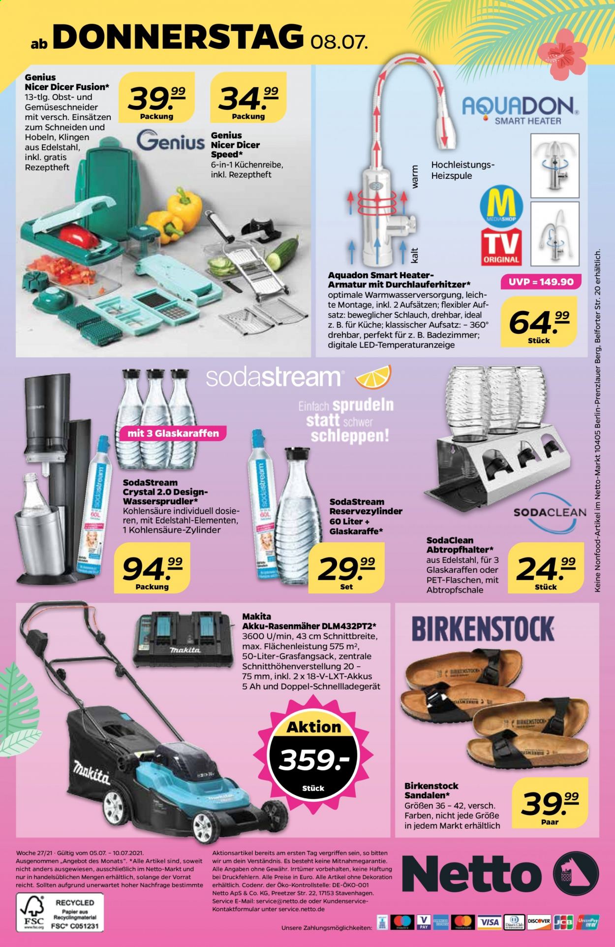 Netto Prospekte  - 5.07.2021 - 10.07.2021. Seite 32