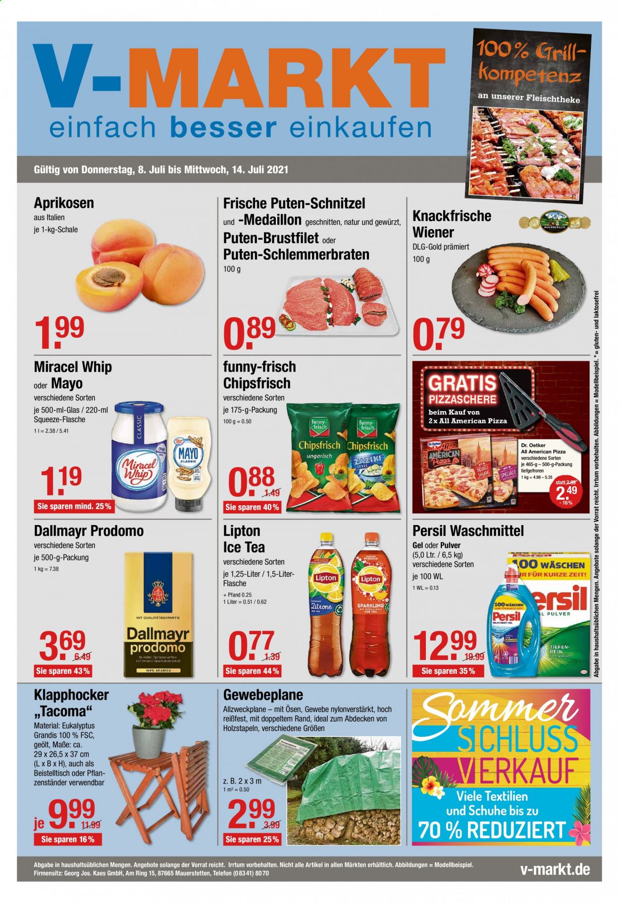 V-Markt Prospekte  - 8.07.2021 - 14.07.2021. Seite 1