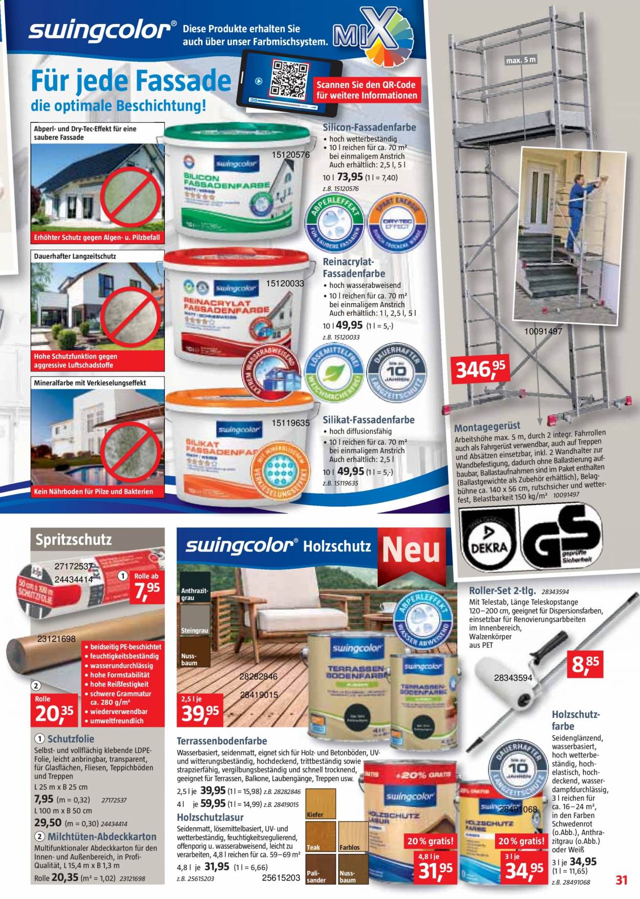 Bauhaus Prospekte  - 3.07.2021 - 31.07.2021. Seite 31